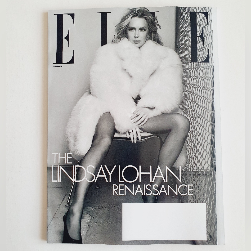 Elle Magazine Summer 2025  The Lindsay Lohan Renaissance